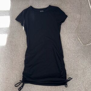 Black Tight Tshirt Dress